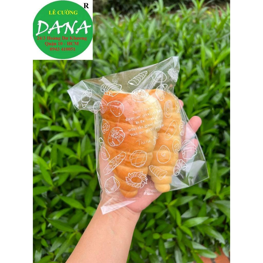 Túi đựng bánh dán miệng (10 cái)
