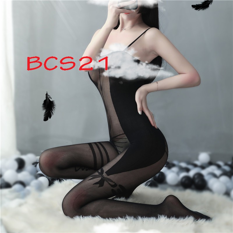 No. 54 N47 70 💕CHE TÊN💕 Cosplay Liền Thân Xuyên Thấu Hở Đáy / Đồ Ngủ Phòng The Quyến Rũ Vải Mịn Bodystocking BCS21 | BigBuy360 - bigbuy360.vn