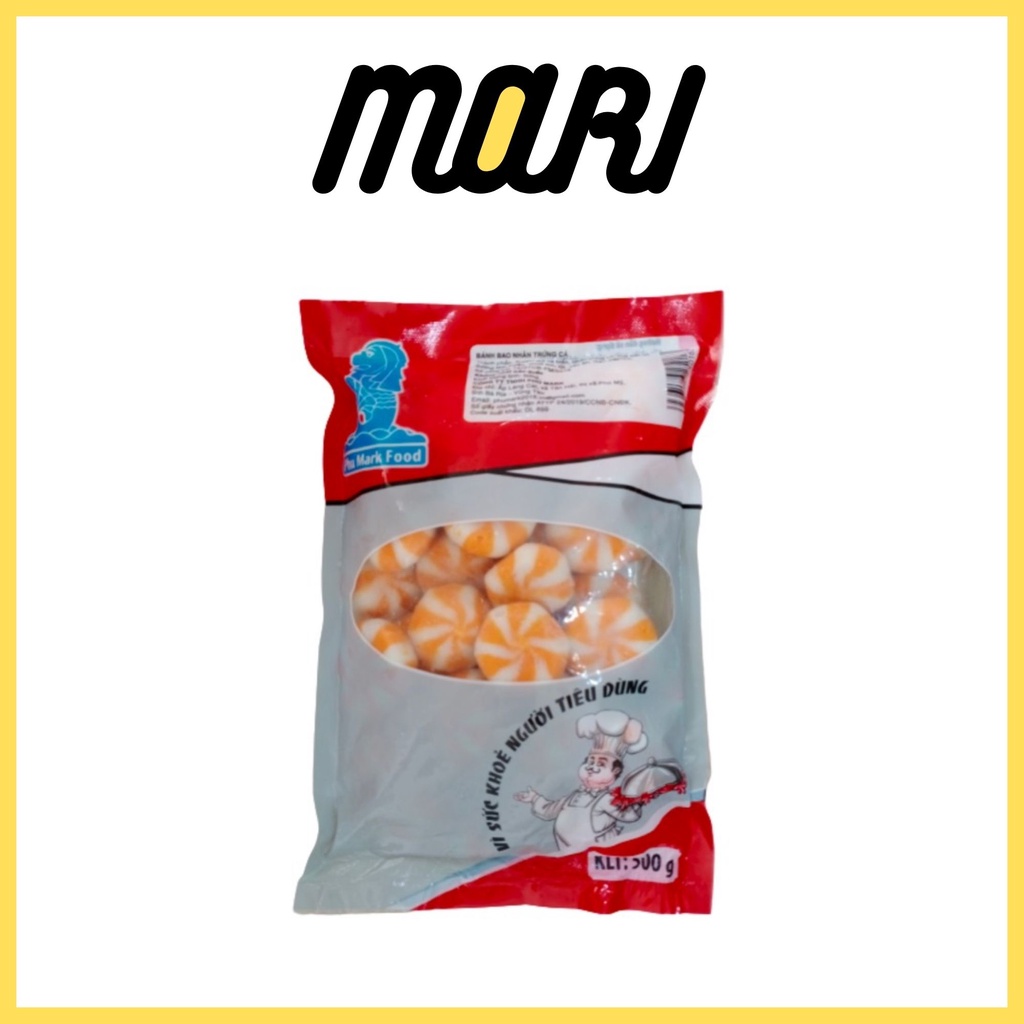 [SHIP HCM] Bánh bao nhân trứng cá nhím 500g