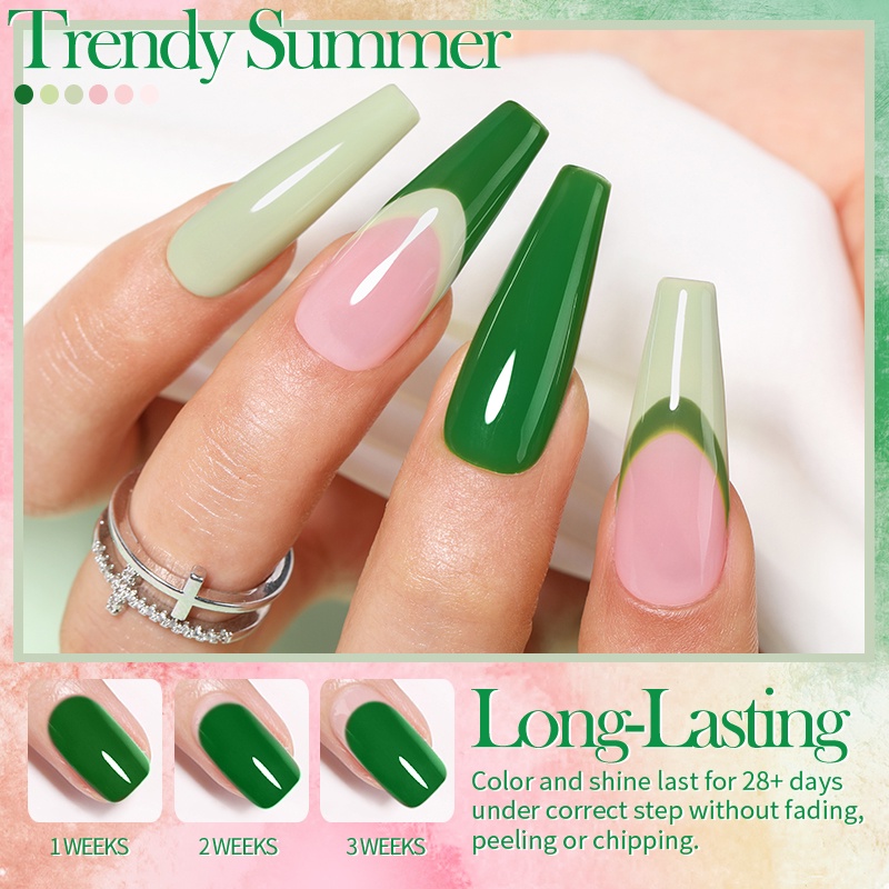 BORN PRETTY Gel Sơn Móng Tay Màu Sắc Xinh Xắn 15ml