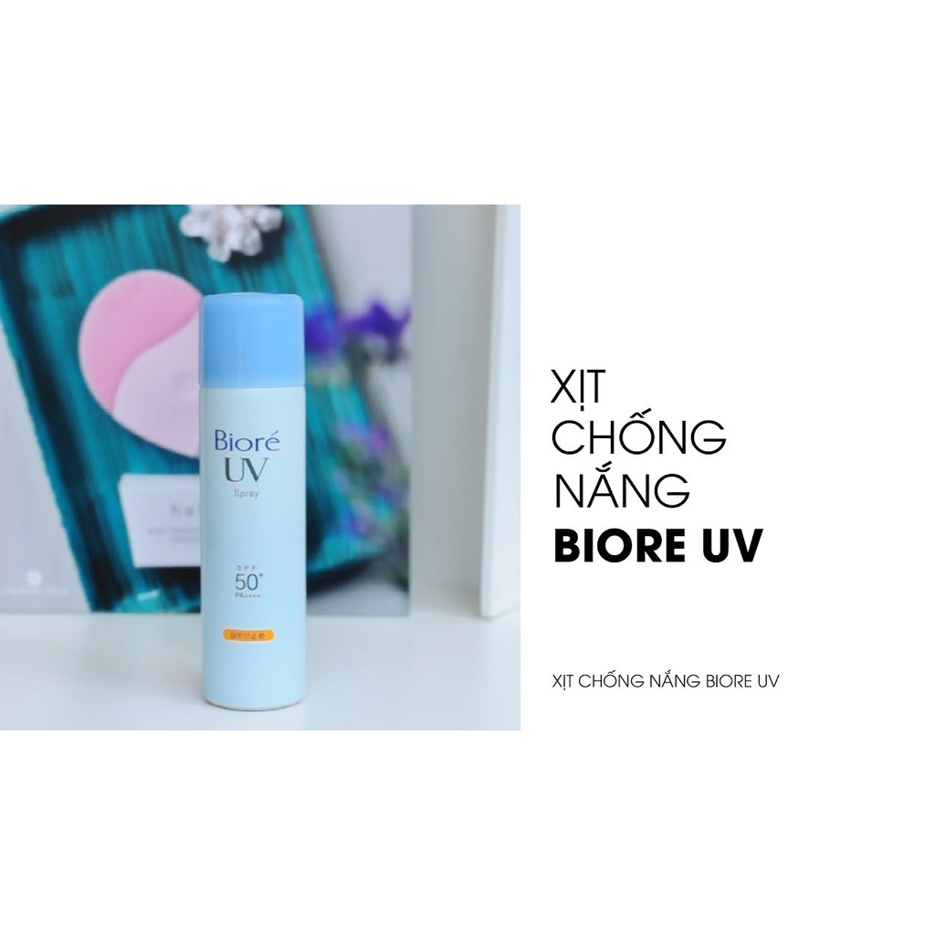 Xịt Chống Nắng Bioré Tiện Lợi SPF50+/PA++++ 75g UV Spray