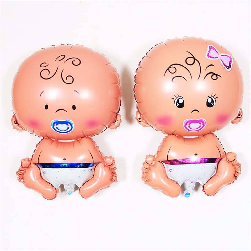 1 Bong Bóng Nhôm Hình Thiên Thần 75x50cm Cho Bé