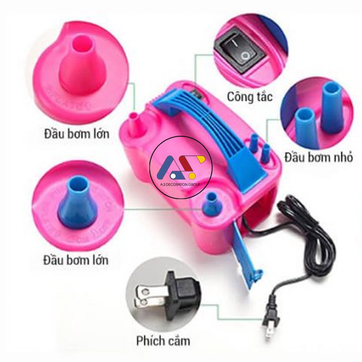 Bơm Bóng bay Bằng Điện siêu bền  sale off BF
