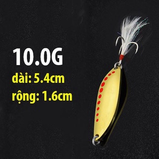Mồi Thìa Lượn Spoon chuyên câu cá suối, cá mương, câu lure