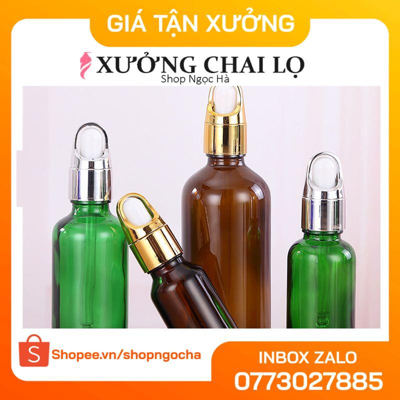 Lọ Chiết Serum ❤ GIÁ RẺ NHẤT ❤ [100ml] Lọ chiết tinh dầu nút giỏ quai xách hoa chiết mỹ phẩm , phụ kiện du lịch