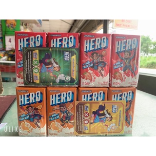 Sữa Trái Cây Vinamilk Hero 110ml Đủ Vị
