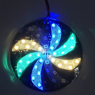 Đèn led trang trí ô tô xe máy - 8 cánh