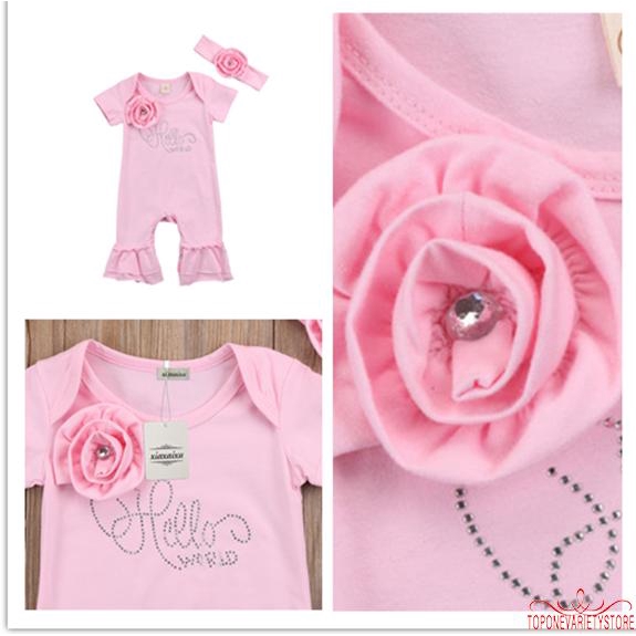 Đồ áo liền quần đáng yêu cho bé mới sinh