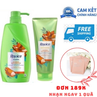 Dầu gội , Dầu xả rejoice siêu mượt chai 650ml