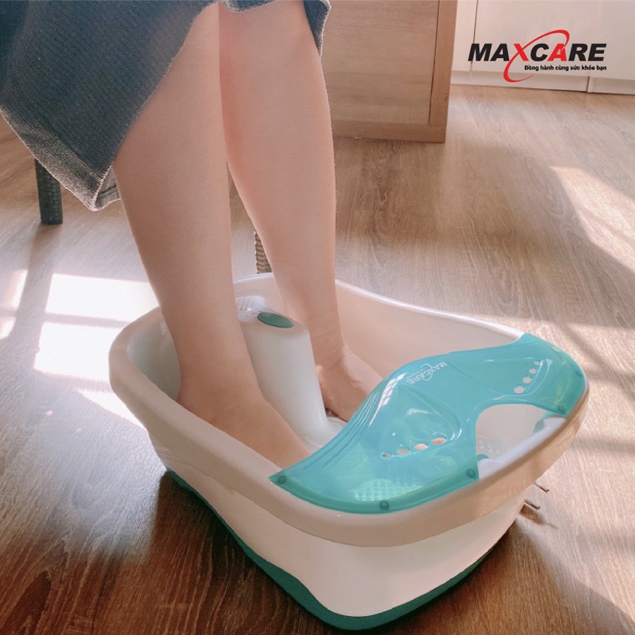 Bồn ngâm chân , massage sủi bọt Maxcare MAX-641D | Thư giãn cơ bắp , hỗ trợ điều trị các bệnh về cơ khớp