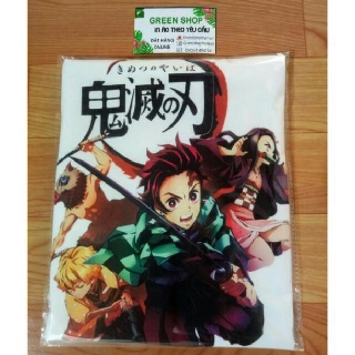 (HOT) (ảnh thật) Áo Thun anime Kimetsu No Yaiba/Thanh Gươm Diệt Quỷ