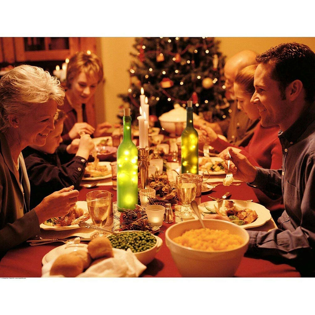 Dây đèn 10 / 20 Led nhiều màu dùng trang trí