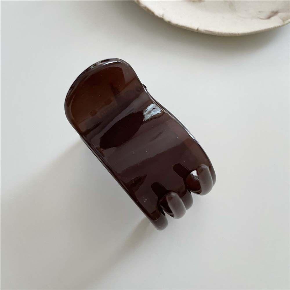 Kẹp Tóc Nhỏ Màu Trơn Trong Suốt WMES15H Cho Nữ