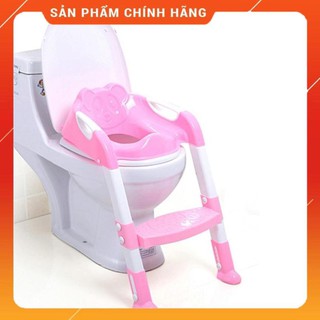 Bô Cho Bé | Ghế Ngồi Bồn Cầu Cho Bé - Tặng Kèm Vòng Tay Chống Muỗi [Hàng Nhập Khẩu]