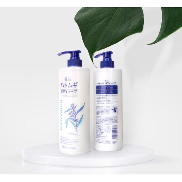 Sữa Tắm Ý Dĩ Hatomugi Trắng Da Nhật Bản Sữa Tắm Hatomugi 800ml