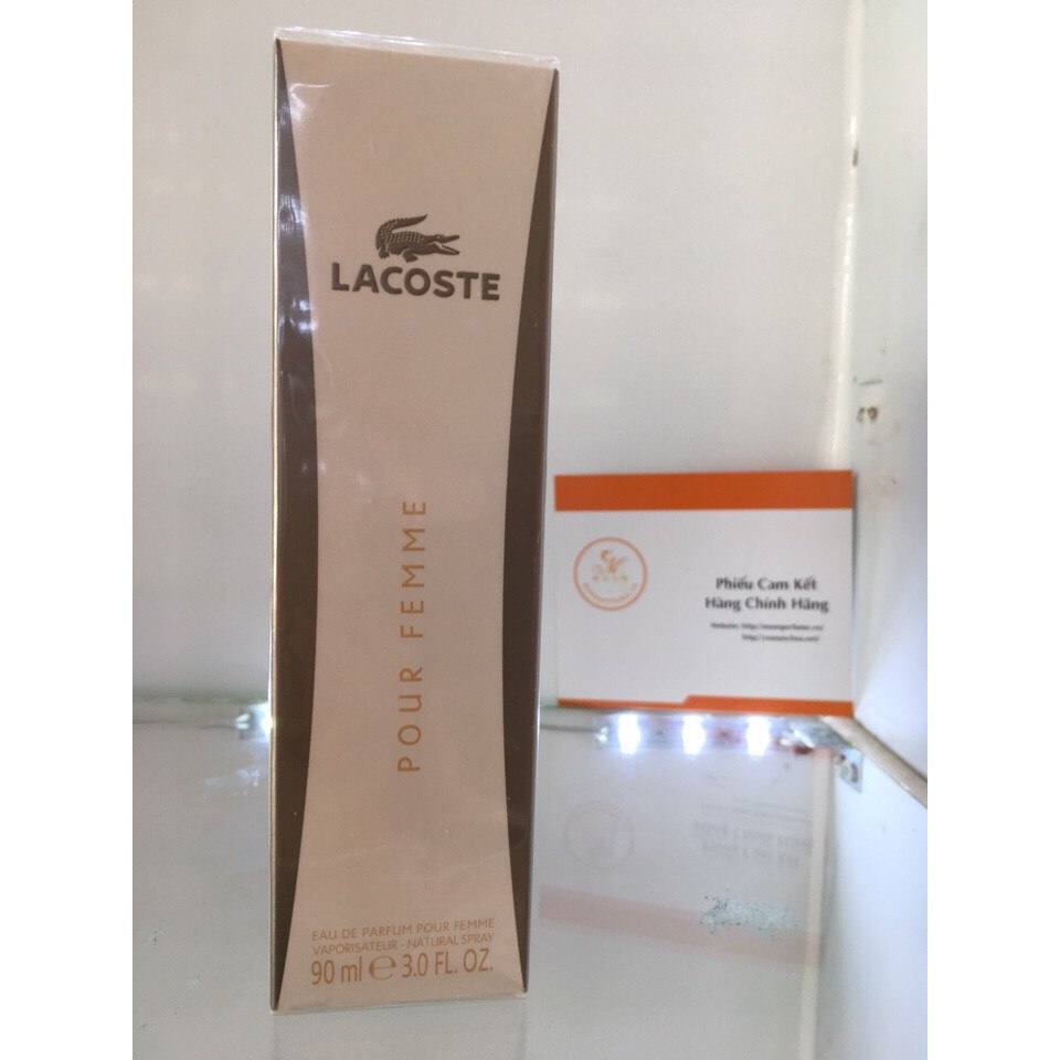 Nước hoa lacoste for woment fullseal 100ml như hình