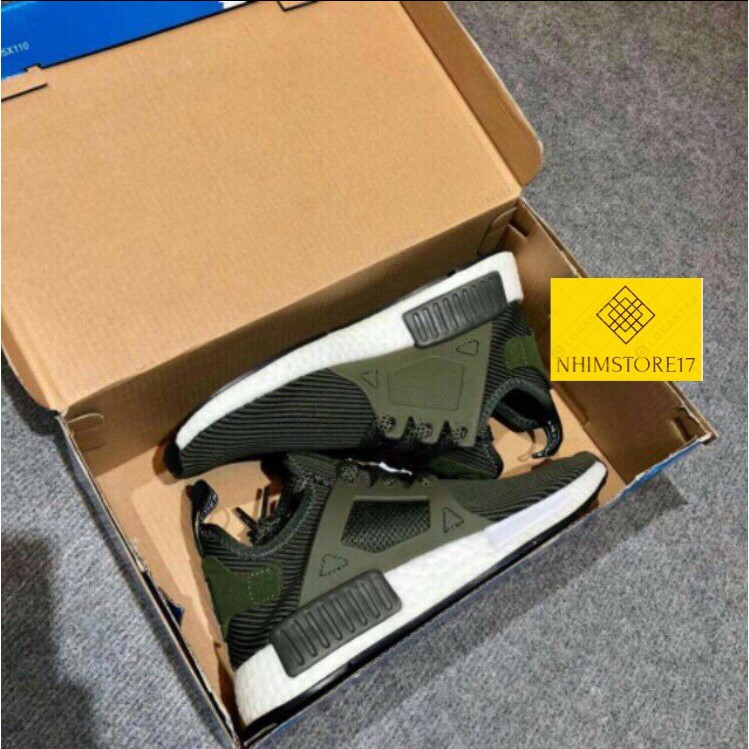 (CÓ SẴN) Giày Thể Thao NMD XR1 Dark Green Màu Xanh Rêu