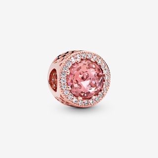 [Hạt charm bạc 925] [Hạt charm pandora] Hạt charm đính đá kiểu Pandora cao cấp YAC06