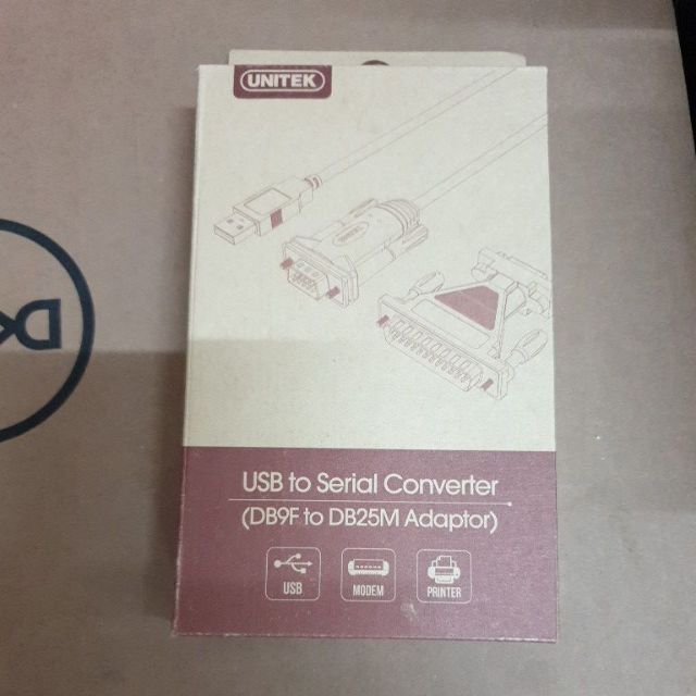 Cáp USB to RS232 (USB to com) Unitek Y-105 Chính hãng | BigBuy360 - bigbuy360.vn