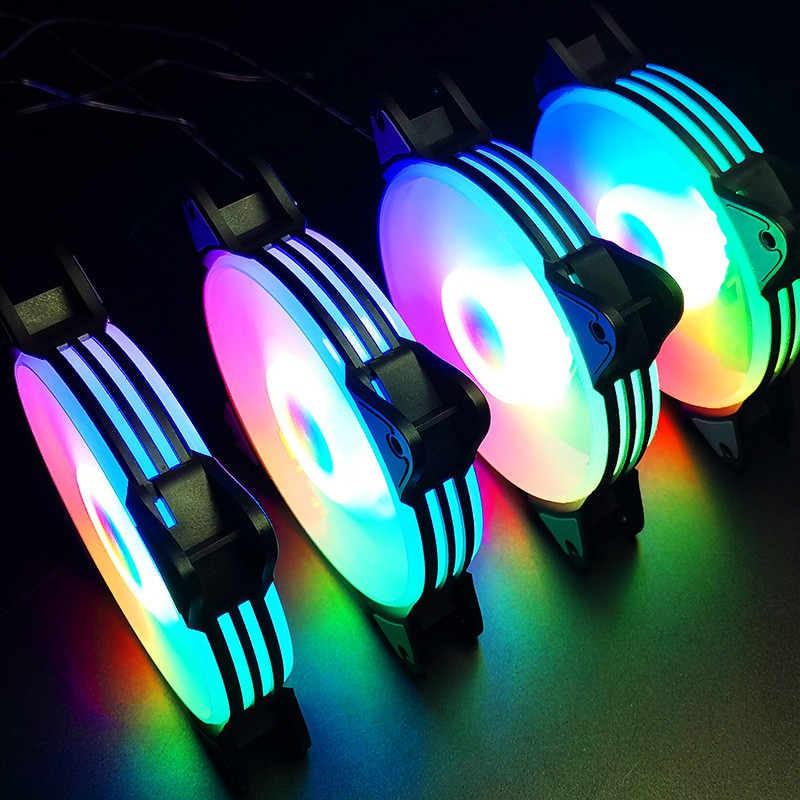 Fan case Coolmoon K2 X2 led RGB gắn trực tiếp không dùng Hub