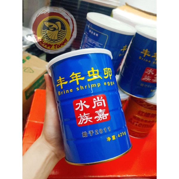 Artemia Ấp Nở Lon Xanh TQ Chiết lẻ 50G - 100G