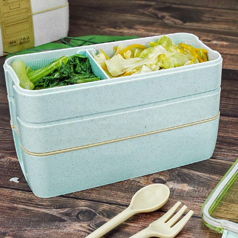 CACTU Hộp cơm Thiết Kế 3 Tầng Tiện Dụng