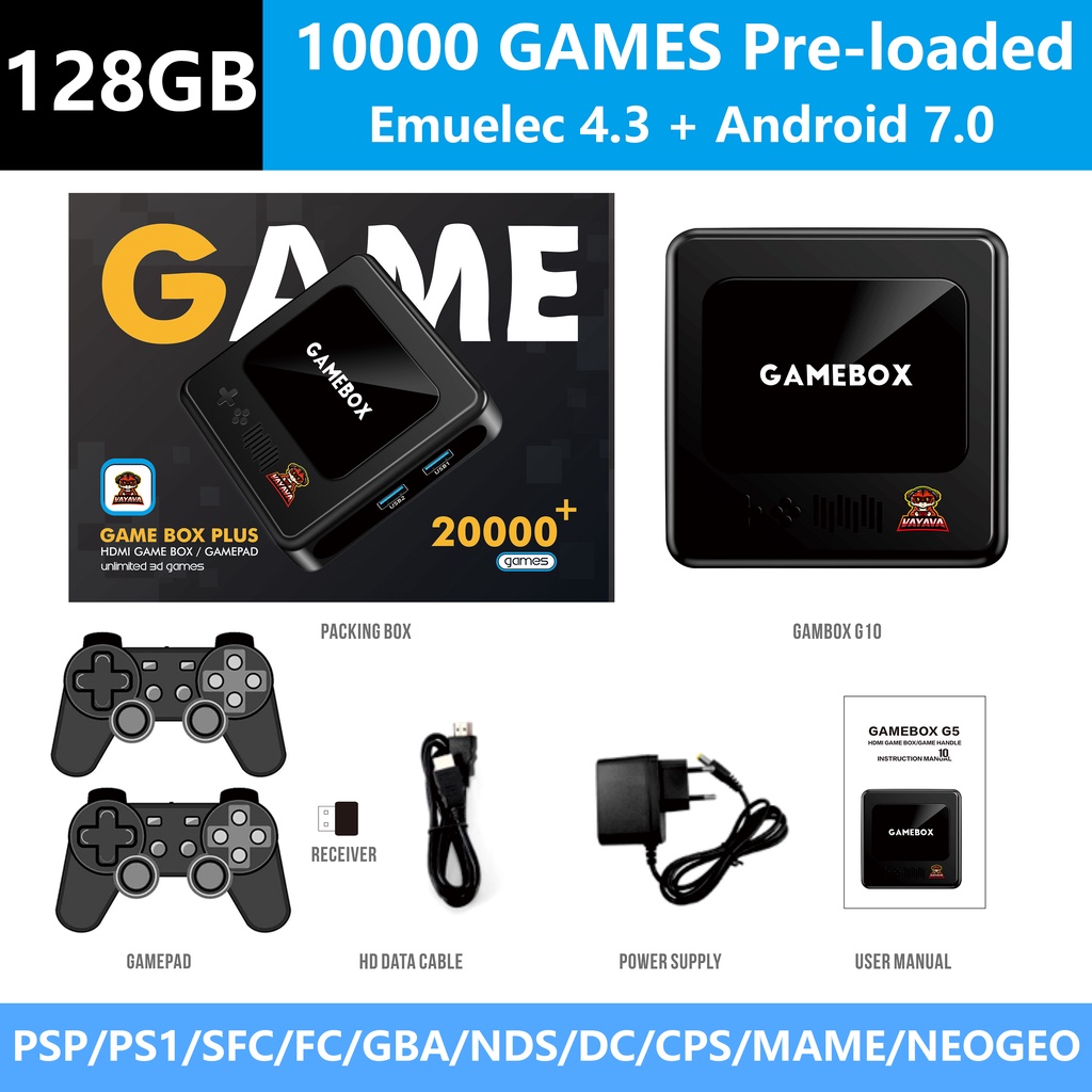 Máy Chơi Game Cầm Tay Không Dây 10000 Trò Chơi 2022 Nintendo PSP PS1