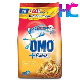 Bột Giặt OMO+Comfort Tinh dầu thơm Nồng nàn 4kg