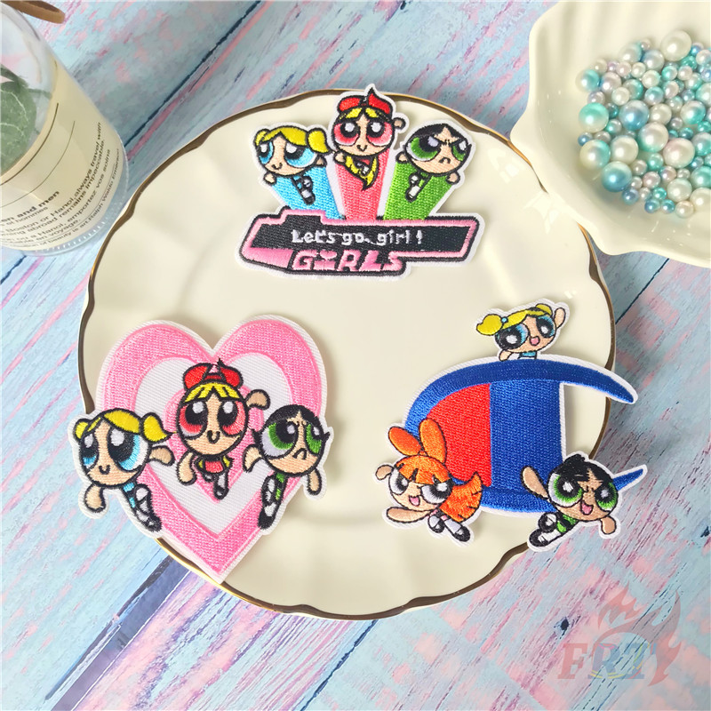 1 Sticker Ủi Thêu Hình Hoạt Hình