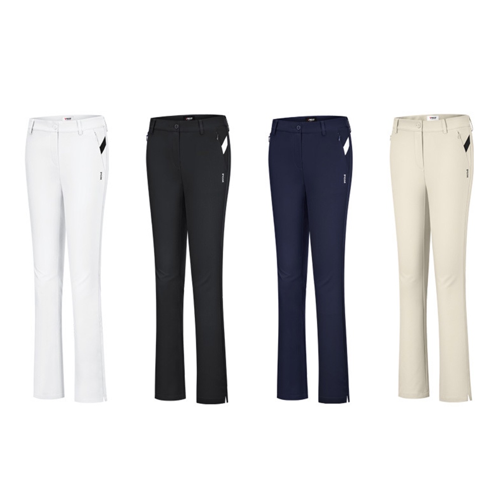 Quần Dài Ống Loe Co Giãn Chống Thấm Nước Có Khóa Kéo PGM Kz128 Thời Trang Xuân Hè Cho Nữ