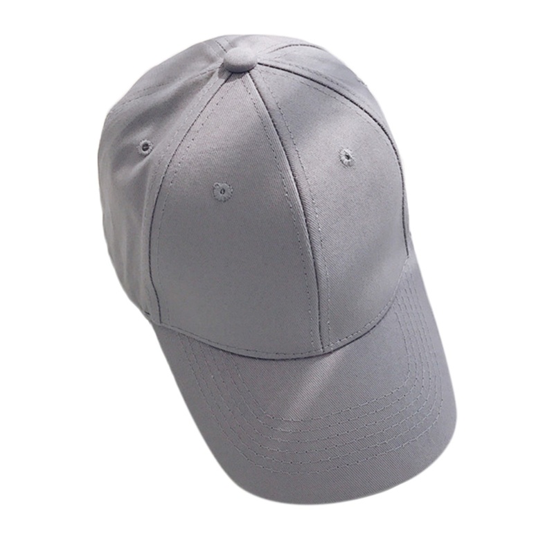 Mũ Lưỡi Trai Cotton Màu Trơn Phong Cách Hip Hop Cho Nam Nữ