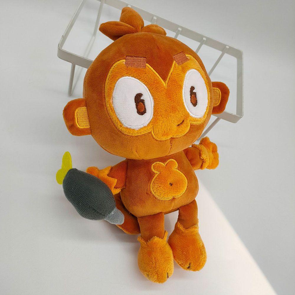 Khỉ Nhồi Bông Màu Ngà Mềm Mại 20cm