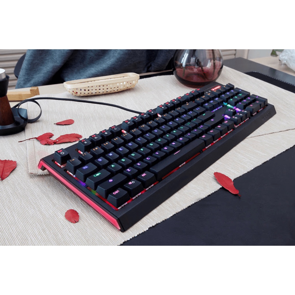 Bàn Phím Cơ Dây Gaming Led Rapoo V500L