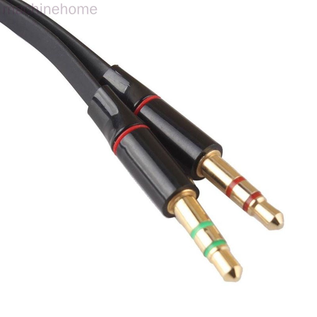 Dây Cáp Chữ Y Chia 2 Cổng Âm Thanh 3.5mm Thành 1 Đầu Cái