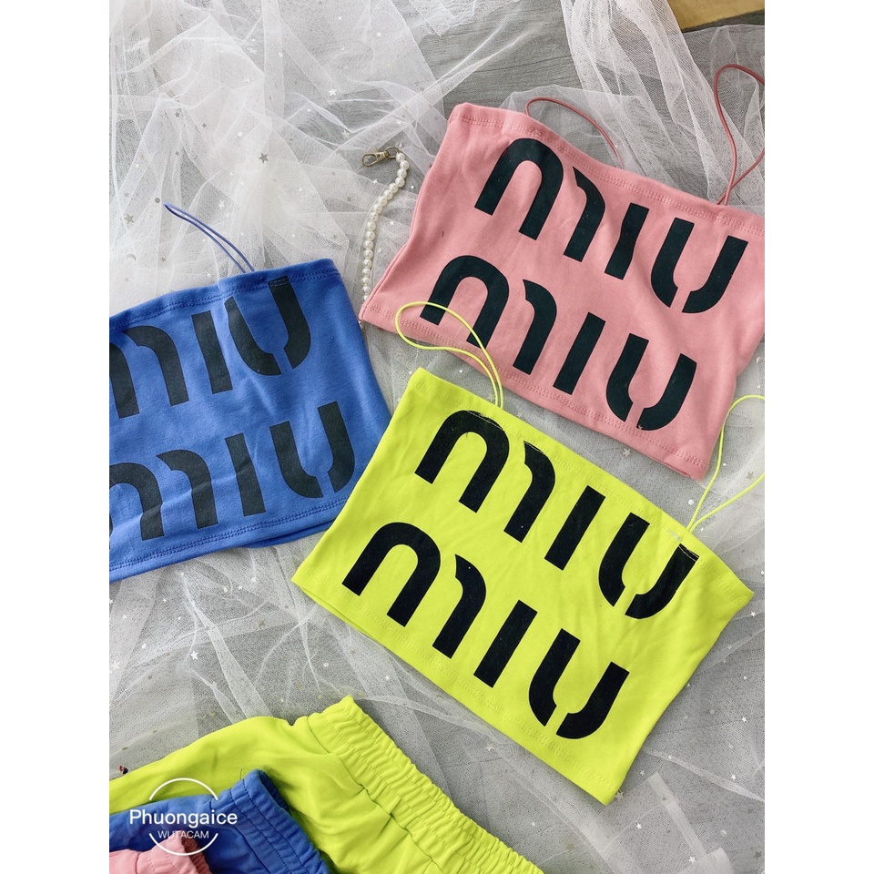 Đồ bộ đùi nữ 2 dây mặc nhà, bộ thun mùa hè chất borip mát mẻ- Phuongaliceshop