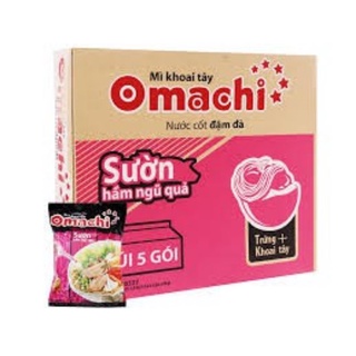 Thùng 30 gói mỳ Omachi sườn hầm ngũ quả siêu ngon