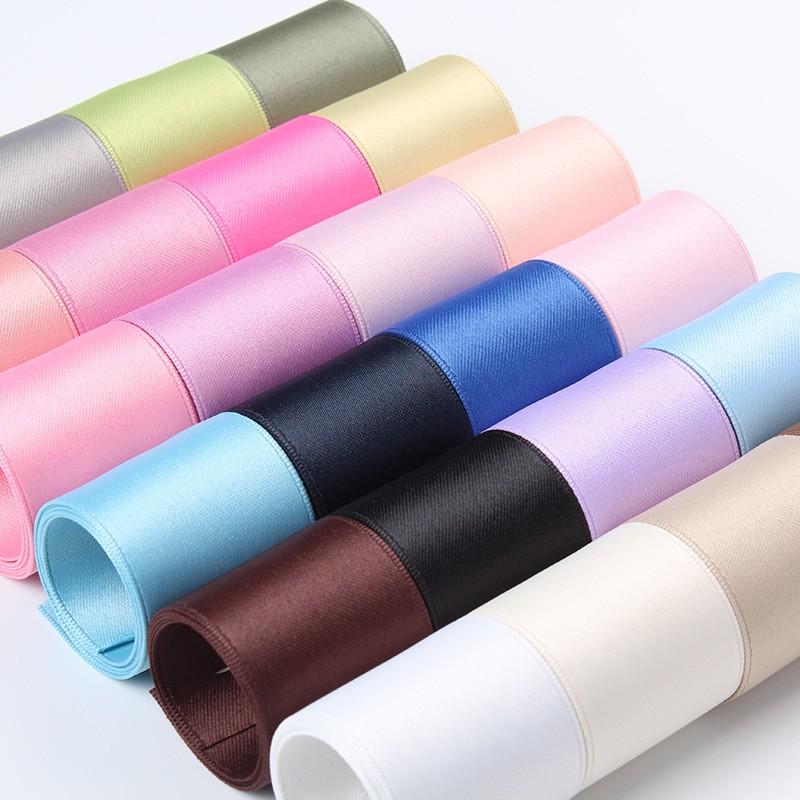 RUY BĂNG LỤA POLYESTER HÀN QUỐC 25mm 30k/5m