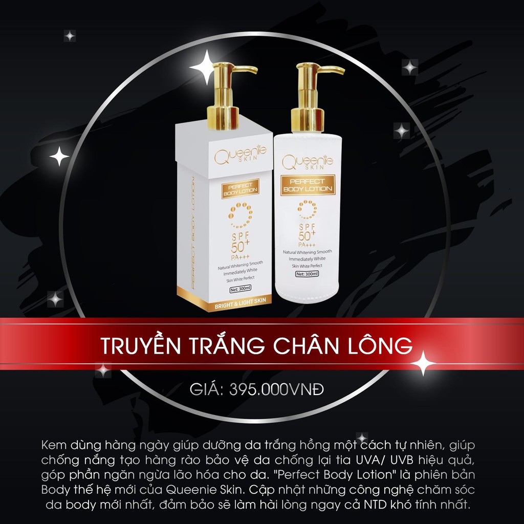 Body Truyền Trắng Chân Lông