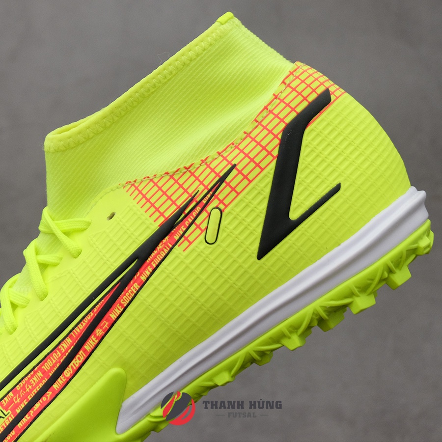 GIÀY ĐÁ BÓNG CHÍNH HÃNG NIKE MERCURIAL SUPERFLY 8 ACADEMY TF CV0953-760 - VÀNG NEON