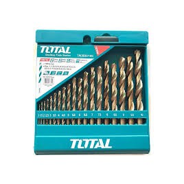 TACSD0195 1-10mm Bộ mũi khoan kim loại HSS 19 chi tiết Total