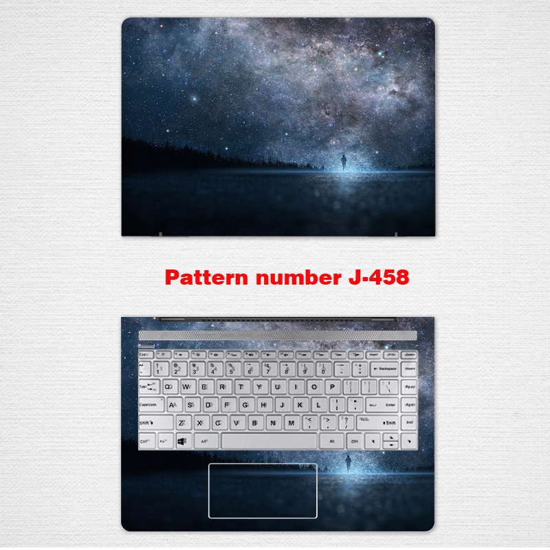 Bộ 2 Đề Can VINYL Màu Đen Tự Dính Dán Laptop 12 13 14 15.6 inches ASUS ROG G513Q FX506HC FX506HM Zenbook U3700JProtector
