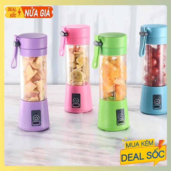 Máy Xay Không Dây Tích Điện, Máy Xay Sinh Tố Mini