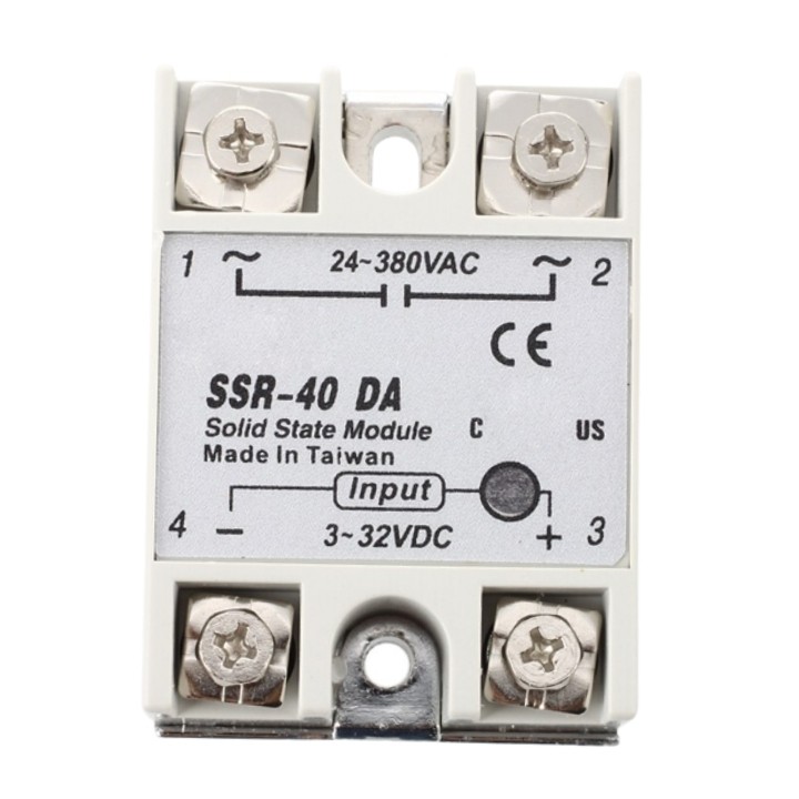 Rơ le bán dẫn SSR-40DA giá rẻ chuyển điện áp DC thành điện áp AC