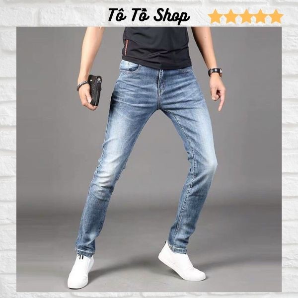 Quần Jean Nam Đẹp❤️FREESHIP❤️ Quần Bò Nam Mẫu Mới Chất Liệu Denim Cao Cấp Thời Trang Chuẩn Hàng Shop Tô Tồ Shop - QJN69