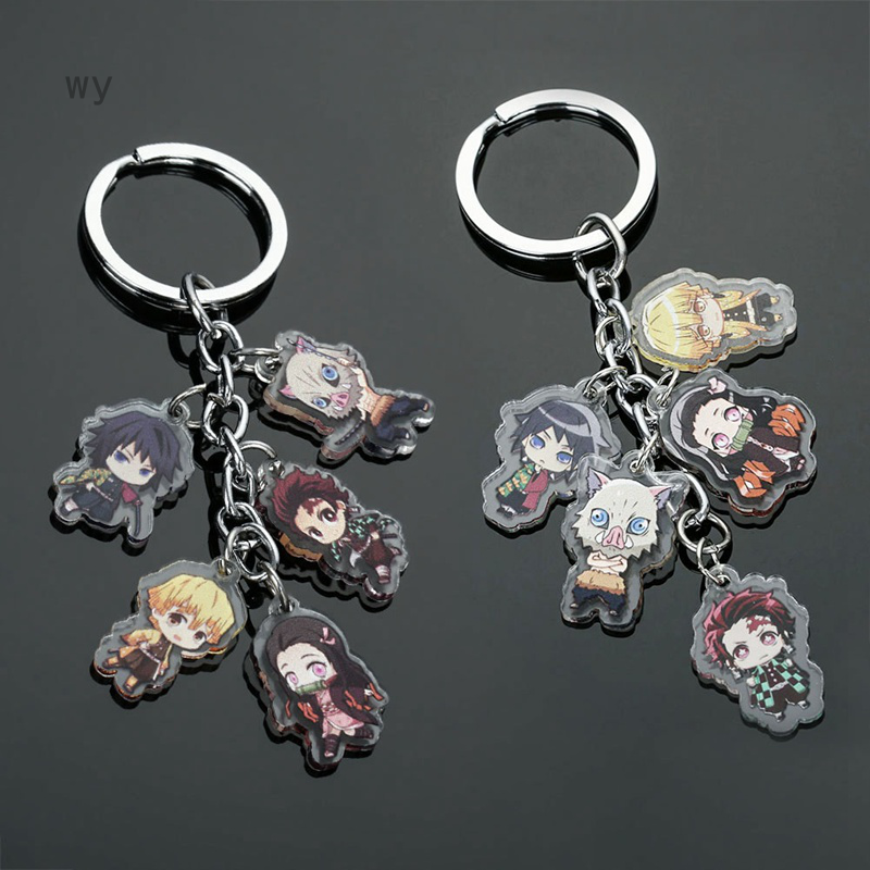 Móc Khóa Nhân Vật Anime Xinh Xắn