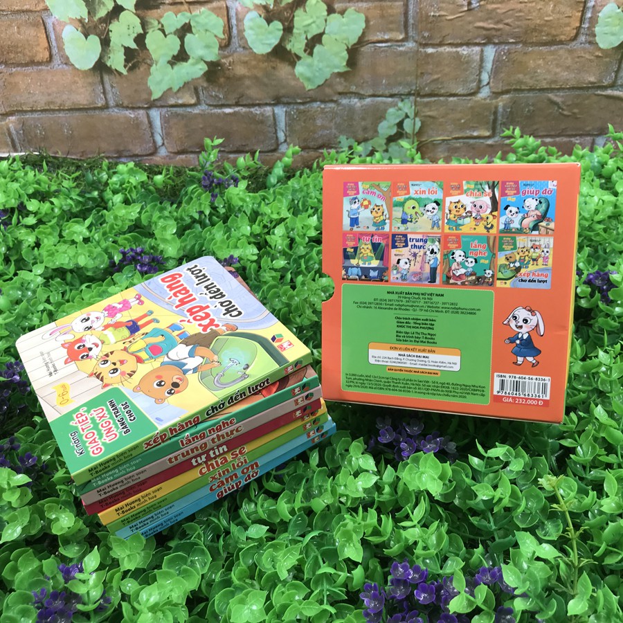 Sách - Kĩ Năng Giao Tiếp Ứng Xử Bằng Tranh Cho Bé (Bộ 8 Quyển) | BigBuy360 - bigbuy360.vn
