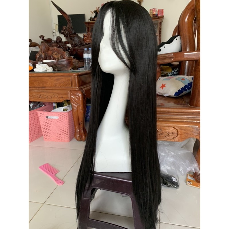 Tóc giả nguyên đầu nữ đẹp thẳng 2 mái layer ❤️FREESHIP❤️ mã 2061