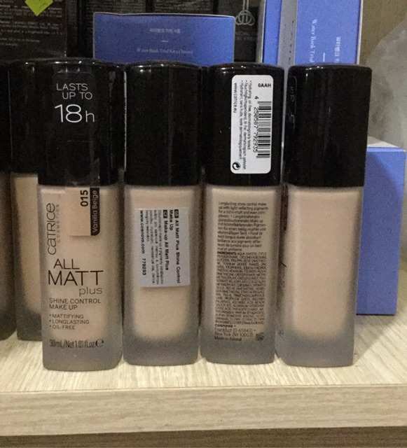 KEM NỀN KIỀM DẦU CATRICE ALL MATT PLUS 18H