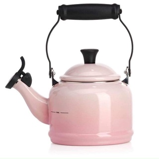 Ấm đun nước le creuset 1,1 lít màu hồng