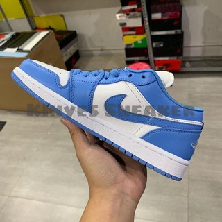 Giày  Air Jordan 1 Retro Low "UNC" |H12|